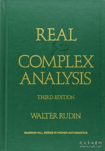 Real and Complex Analysis，第3版，英文原版