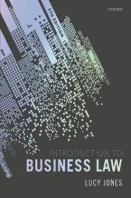 Introduction to Business Law，商业法，第5版，英文原版