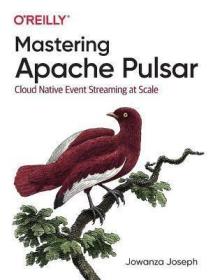 预订 Mastering Apache Pulsar : Cloud Native Event Streaming at Scale，英文原版