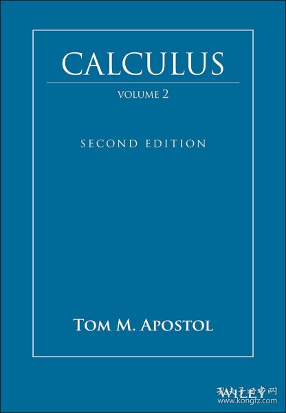 Calculus, Vol. 2：Multi-Variable Calculus and Linear Algebra with Applications to Differential Equations and Probability