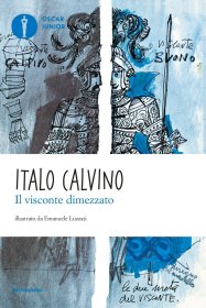 Il visconte dimezzato，分成两半的子爵，伊塔洛·卡尔维诺作品，意大利语原版