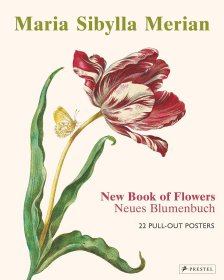 Maria Sibylla Merian: 22 Pull-Out Posters，玛丽亚·西比拉·梅里安作品，英文原版