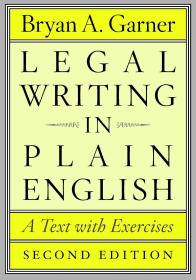 Legal Writing in Plain English, Second Edition: A Text with Exercises，法律英语通用写作，第2版，英文原版