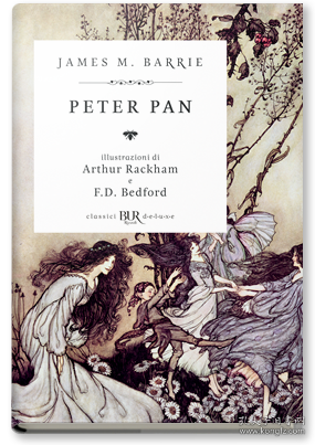 预订 Peter Pan 彼得潘，詹姆斯·马修·巴里作品，意大利文原版