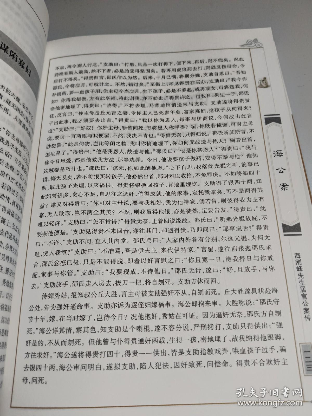 中国古典名著百部藏书：海公案 （珍藏版）