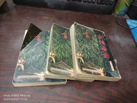 含情看剑 上中下册 3本合售 少许受潮