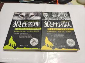 狼性团队  企业如何打造精英团队，狼性管理 企业傲然生存的狼性管理法则    2本合售