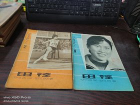 田径   1981年第1，2期，共2本合售