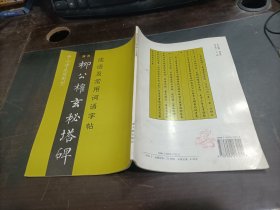 成语及常用词语字帖辑自柳公权玄秘塔碑