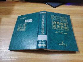 中国合同制度实用辞典   精装  书如图