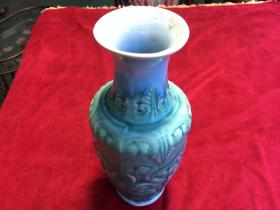 陶瓷花瓶   淡绿