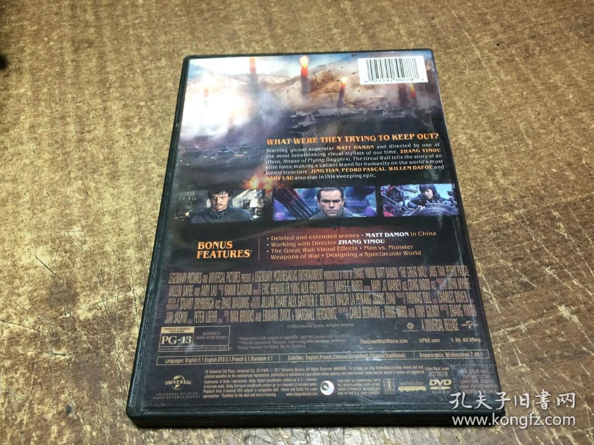 DVD THE GREAT WALL   架一九三