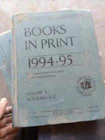 BOOKS IN PRINT 1994