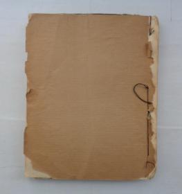 连环画《鲧和禹的故事》绘图者之一  画家张克仁藏剪贴老画片一大本    货号：第38书架—A层