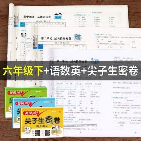 2021春版黄冈100分尖子生密卷六年级下册数学人教部编版单元测试卷期中期末冲刺100分专项卷子