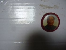 毛主席像章 全塑正面像 新乡