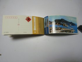 明信片   舟山跨海大桥通车纪含    2010年   含有奖邮资明信片一册共17片