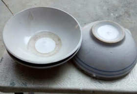 民俗老物件 老碗 土碗 大碗水碗粗瓷碗 古朴豪放粗狂老式瓷碗