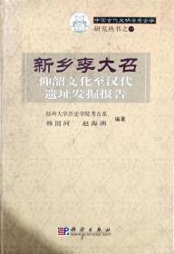 新乡李大召：仰韶文化至汉代遗址发掘报告——中国古代文明与考古学研究丛书之一