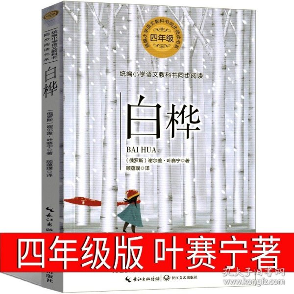 正版全新白桦（第40页课本同步） 白鹅课外书丰子恺儿童文学全集36篇小学生丰子恺读本散文集四年级五年级必读阅读给孩子的经典故事集文学故事儿童读物