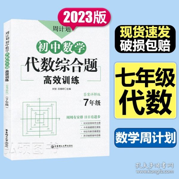 周计划：初中数学代数综合题高效训练（7年级）