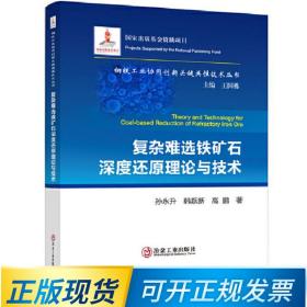 复杂难选铁矿石深度还原理论与技术/ 孙永升,韩跃新,高鹏  9787502476878 冶金工业出版社