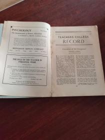 teachers college record/师范学院历史  1946  英文原版