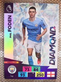 球星卡：PANINI -英超曼城队-PHIL FODEN