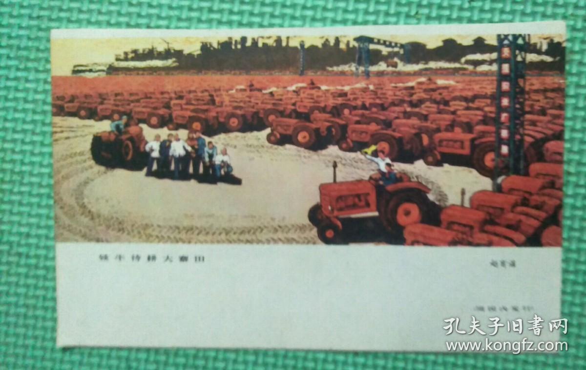 点击查看原图 铁牛待耕大寨田