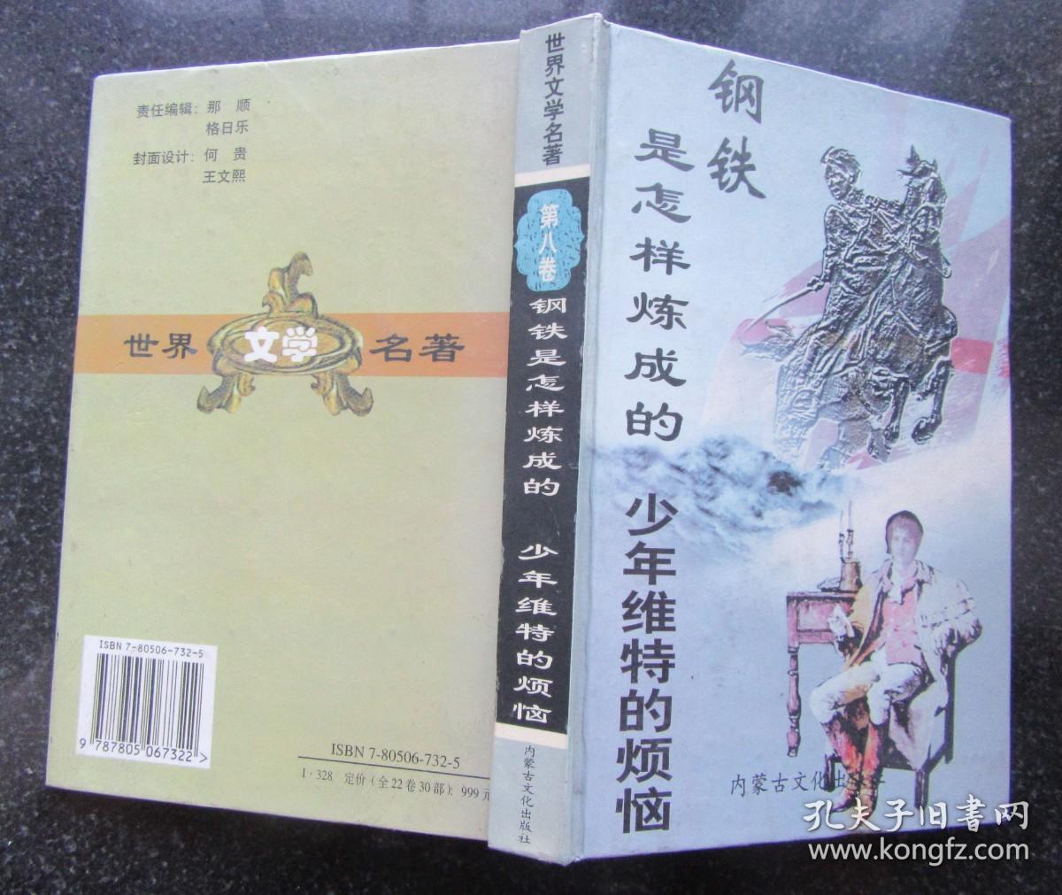 世界文学名著.第8卷.钢铁是怎样炼成的