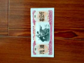 中国人民解放军汽油票10公升,1971年（12.3/5.9cm）