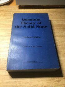 QuantumTheory of the Solid State