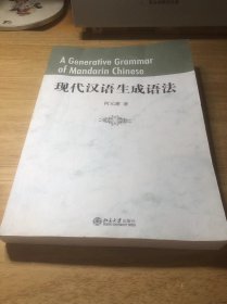 现代汉语生成语法