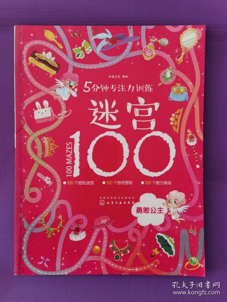 5分钟专注力训练迷宫100：勇敢公主