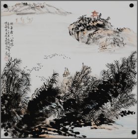 刘达江，江苏无锡人（山水画）