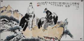 张蒲舲——花鸟画（张蒲舲，笔名铁蒲，安徽凤台人，中国美术家协会会员，安徽书法家协会会员，国家一级美术师）