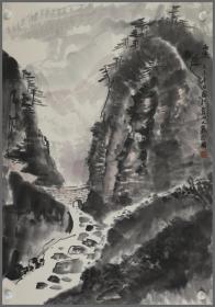 程振国，山东临朐人，山水画