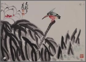 诸涵，生于杭州，花鸟画