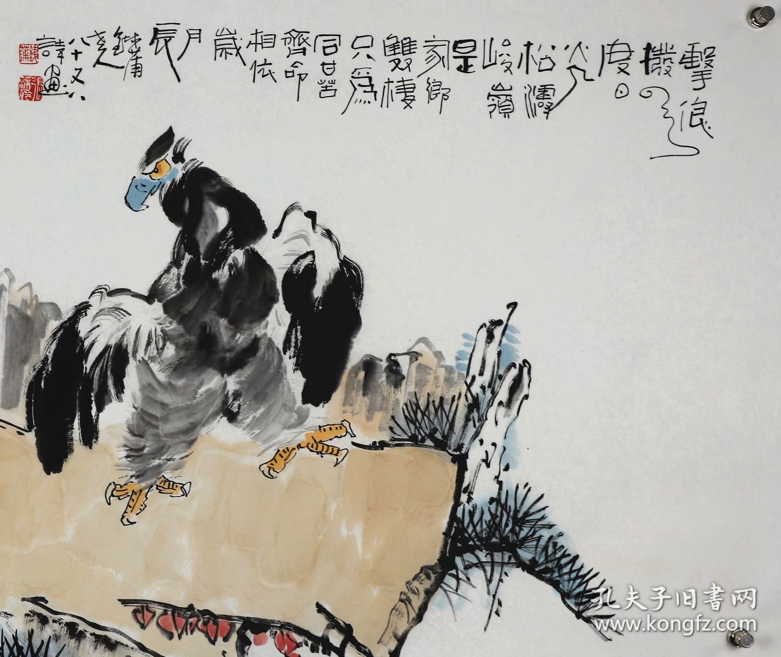 张蒲舲——花鸟画（张蒲舲，笔名铁蒲，安徽凤台人，中国美术家协会会员，安徽书法家协会会员，国家一级美术师）