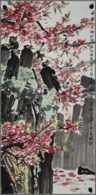 鞠占圃，山东潍坊人，花鸟画