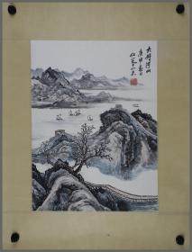 张仁芝，山水画