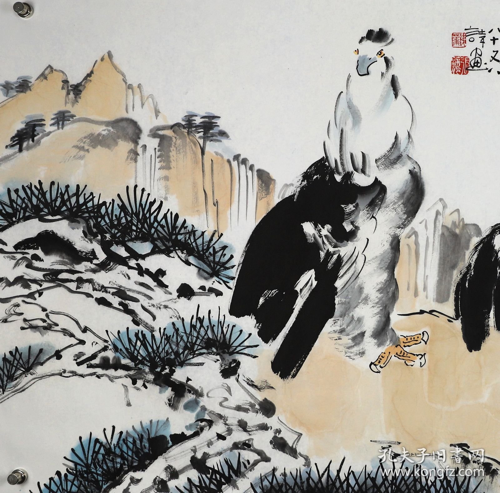 张蒲舲——花鸟画（张蒲舲，笔名铁蒲，安徽凤台人，中国美术家协会会员，安徽书法家协会会员，国家一级美术师）
