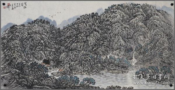 孙文铎，山水画