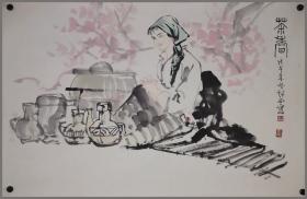 陈德曦，广东汕头人，人物画