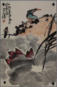 宋新涛，山东莱阳人，花鸟画
