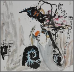 王建华，山西宁武人，人物画