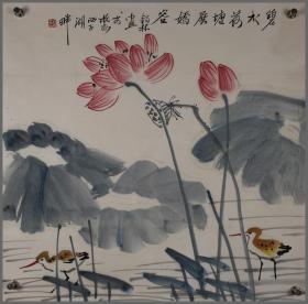 潘锡林，花卉画