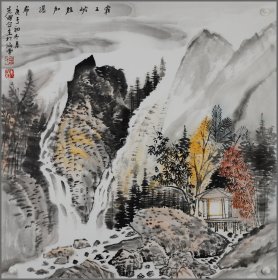 曾先国山水，生于山东青州