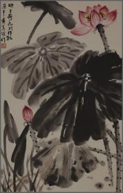 黄笃维，花卉画