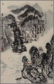赵振川，陕西省西安市人，山水画